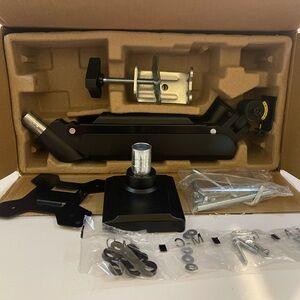 WALI Single Monitor Mount, Gas Spring Monitor Arm for 17-34 inch Screens